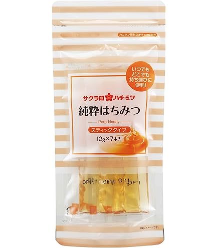 Amazon | 加藤美蜂園 サクラ印 純粋ハチミツ ミニハネー (15g×10本)×3